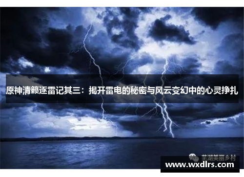 原神清籁逐雷记其三：揭开雷电的秘密与风云变幻中的心灵挣扎